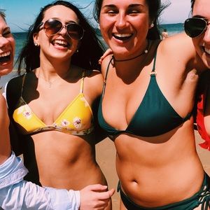 Triangl Yellow Bathing Suit